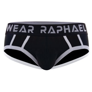 WR2 Mens Black Briefs