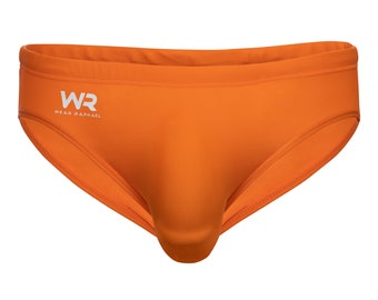 WR32 ORANGE SWIM BRIEFS