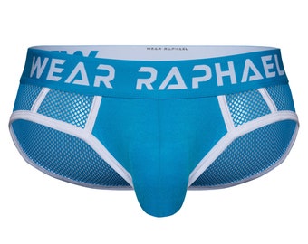 WR2 Mens Mesh blue Briefs