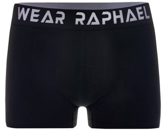 WR10 Black Mens Boxers