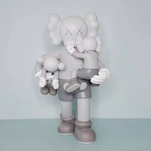KAWS Inspired Clean Slate Pop Art Statue Figureart Home Decor Etsy