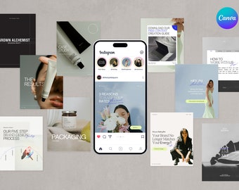 Canva: Modern Creative Agency Social Media Template Pack