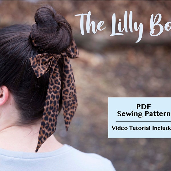 Lily Bow Sewing Pattern