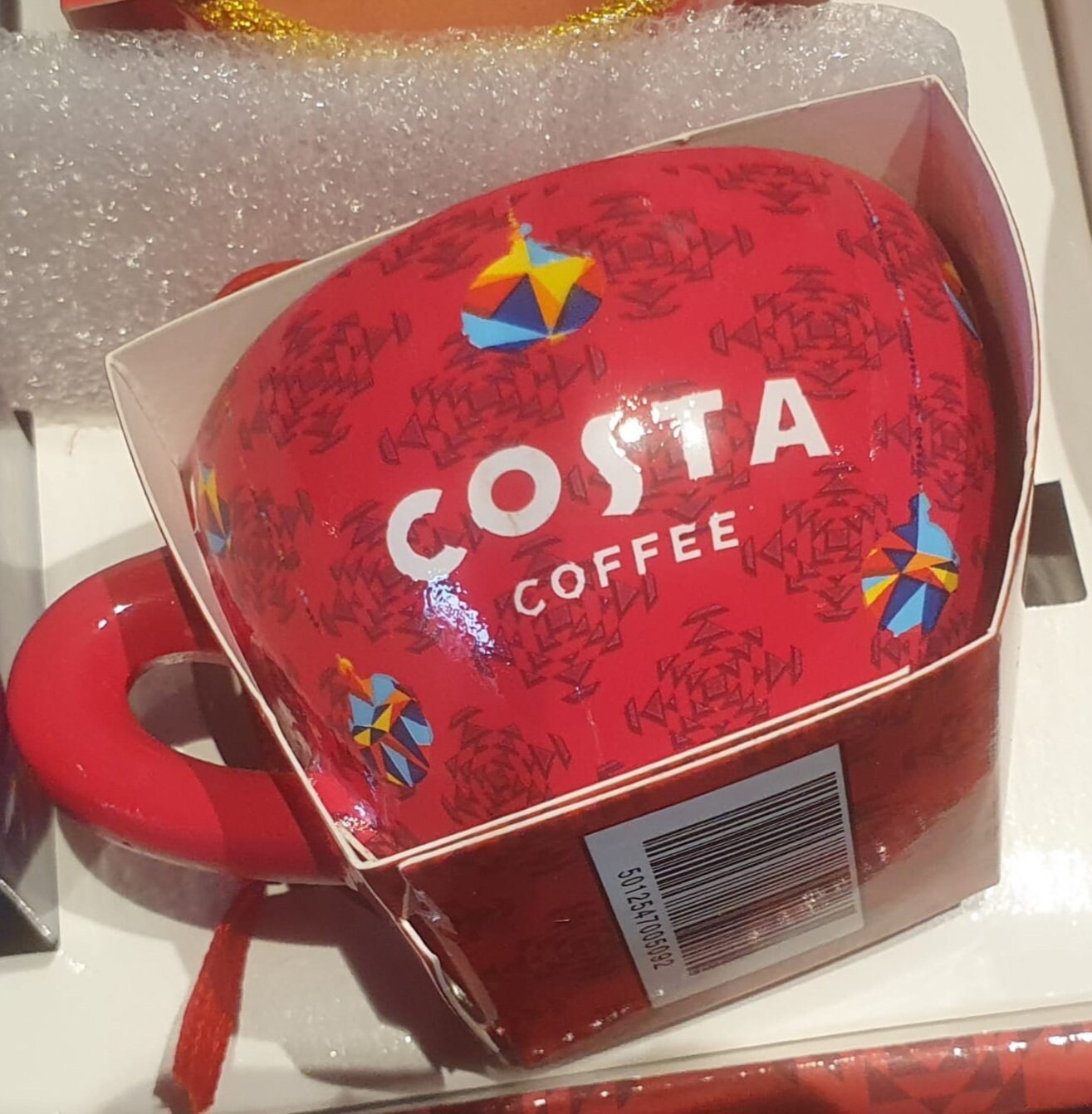 Christmas Novelty Gift Coffee Present Bauble Mug Cup Ceramic Etsy UK