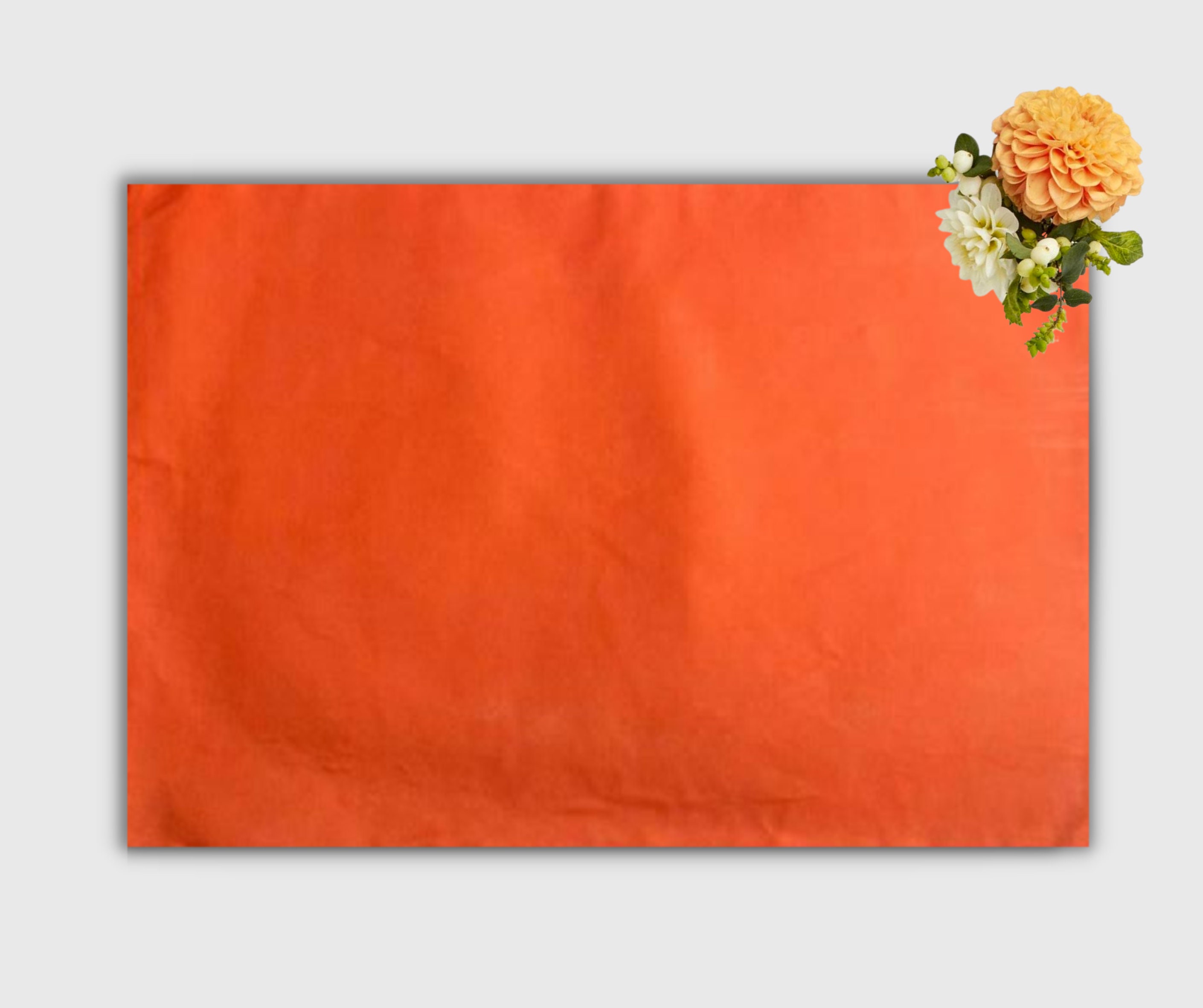 Orange Placemats Etsy