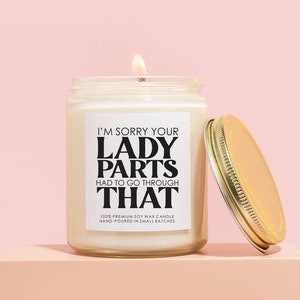 Funny Pregnancy Gift for New Mom, Expecting Mom to Be Candle Gift, Postpartum Gift Candle