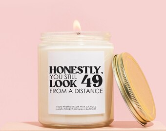50th Birthday Funny Candle, Funny Candle, Funny Gifts, 50th Birthday Party, For Women, 50th Gift for her, Birthday Candle for her