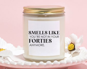 50th Birthday Candle Gift, Funny Milestone Birthday Gift, Turning 50, Fiftieth Birthday Gift for Her, Funny Candle For Her