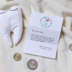 Lettre personnalisée de la Petite Souris a imprimer, Téléchargement JPEG instantané + Template Canva