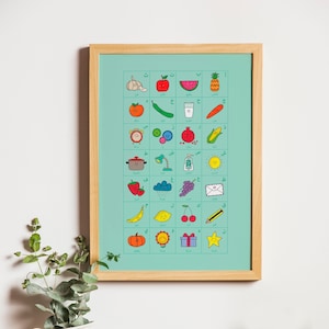 Arabic Alphabet Poster Printable