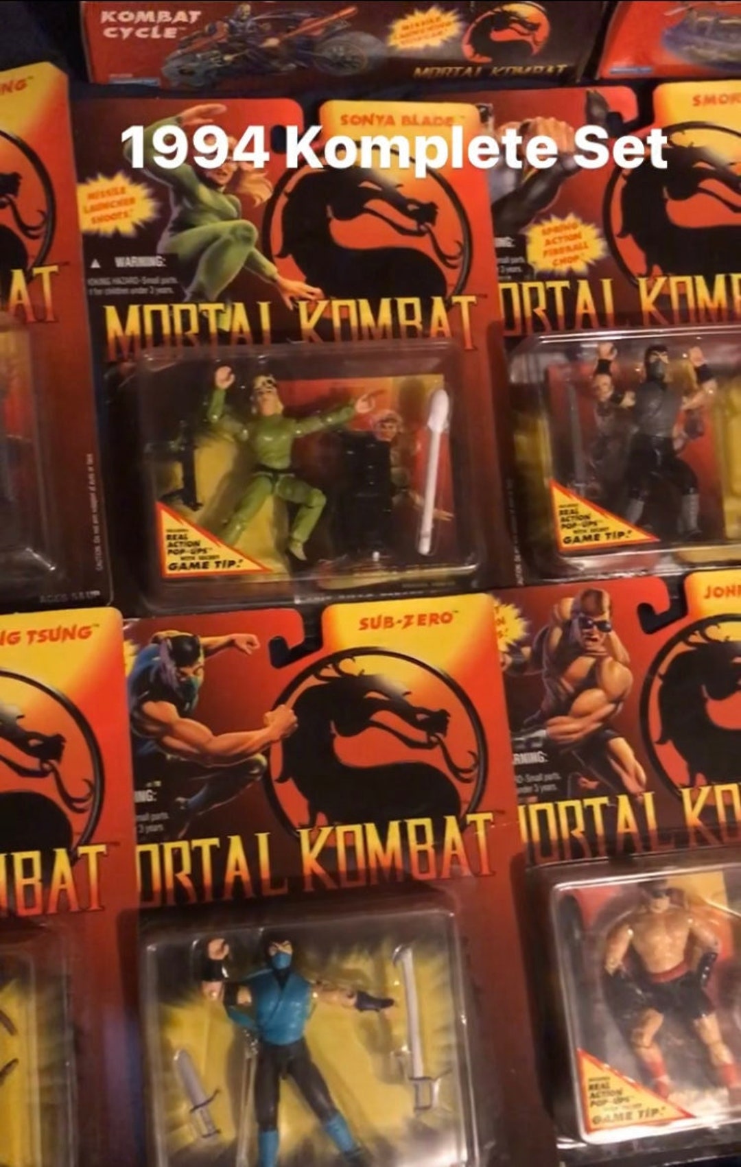 199495 Mortal Kombat Action Figures and Vehicles Etsy