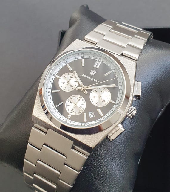 Men Chronograph Watch Smart Casual Business Luxury Sport  display picture 3