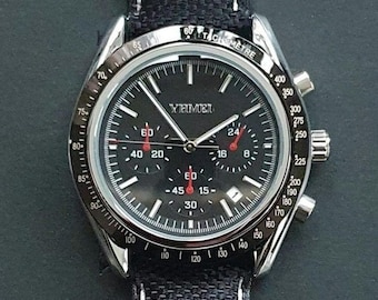 Montre chronographe homme sport classique montre-bracelet de luxe