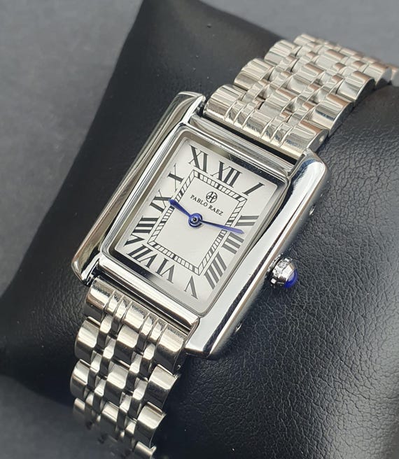 Womens Classic Watch Square Rectangular Smart Casual Roman  display picture 3