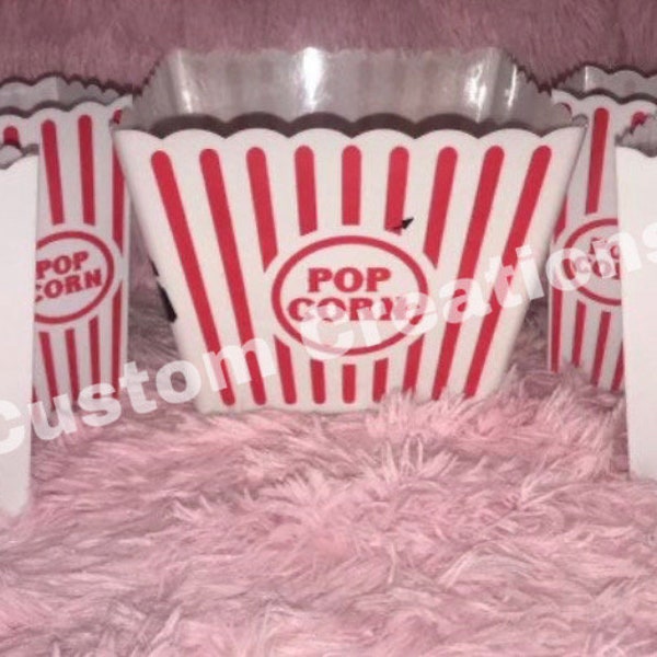 Personalized Popcorn Bucket Etsy