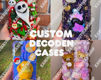 Custom Kawaii Decoden 3D Cases