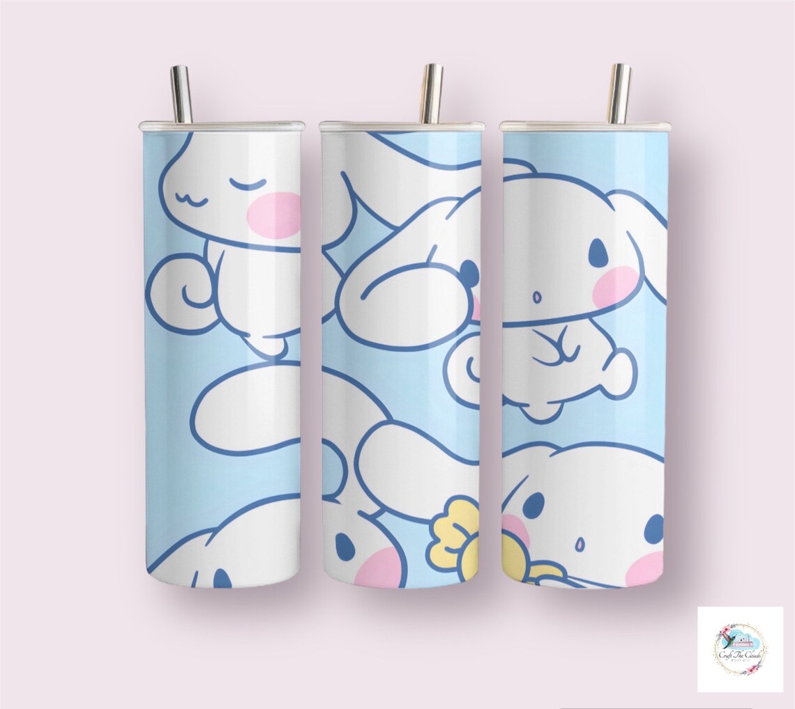 Cinnamoroll Sanrio, Cinnamon Roll Tumbler, Gift Ideas, Custom Cups - Etsy