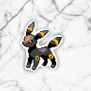Dark Type Pet Pixel sticker