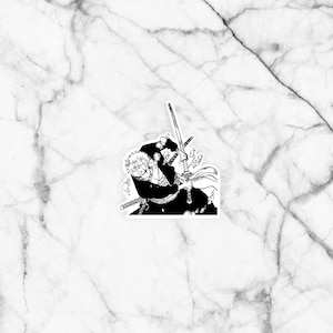 Hunter Pirate Anime Sticker: Matte, Glossy, Holographic Vinyl
