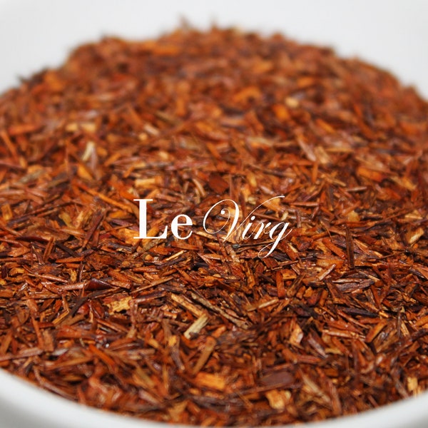 Rooibos vanille biologique 'Vanillibos' avec gousse de vanille Tisane sans caféine Rooibos thérapeutique sud-africain Le Virg