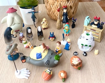 Assorted T0T0R0 Family Miniature Figurine | Anime Figurine | Gift for Fan | Home Decor | DIY Accessories | Gift for friend Gift for family