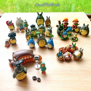 Assorted T0T0R0 Family Miniature Figurine | Anime Figurine | Gift for Fan | Home Decor | DIY Accessories | Free shipping on orders over 35