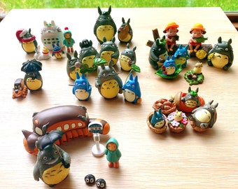 My Neighbor Totoro Figurines Garden Miniature Decor 8pcs/set