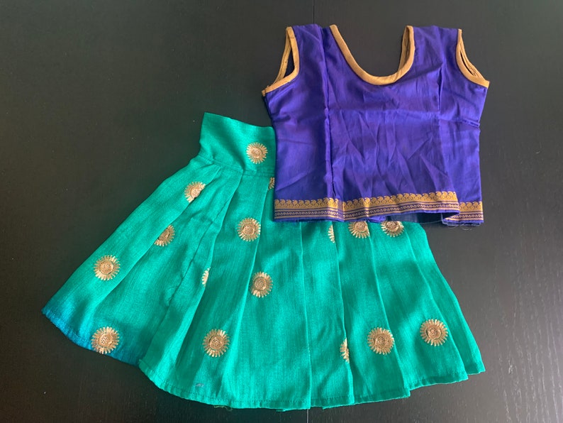 Multiple Designs of 0 to 6 Months Baby Girl Pattu Pavada/langa Blouse/pattu Pavadai/traditional