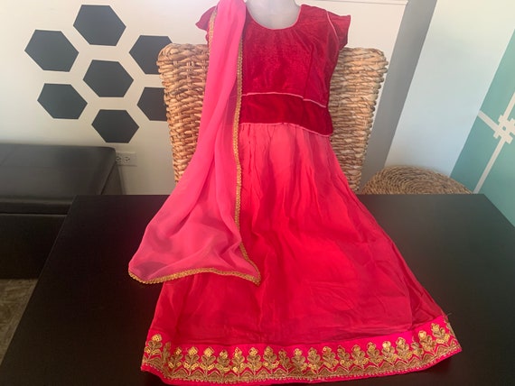 6 years girl lehenga hotsell