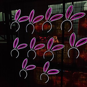 Rabbit Costume for Adults, Bunny Costume Ears, Bunny Ears, Light up ...