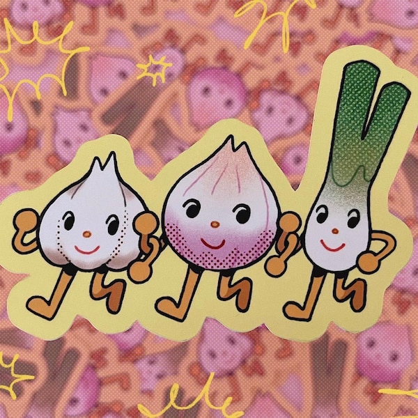 Onion Gang - Matte Vinyl Sticker