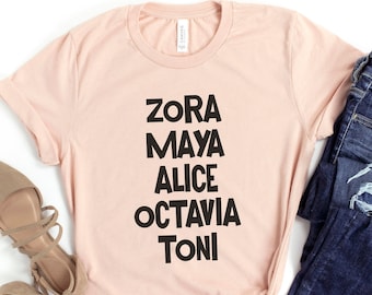 Camisa de autora negra para amantes de los libros y escritores, regalo de libro del mes de la historia negra