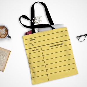 fourre-tout pour amoureux des livres | Cartable pour cartes de bibliothèque | porté épaule Reader | Cadeau pour professeur | Sac de plage livresque | Cadeau rat de bibliothèque | Remise de diplôme