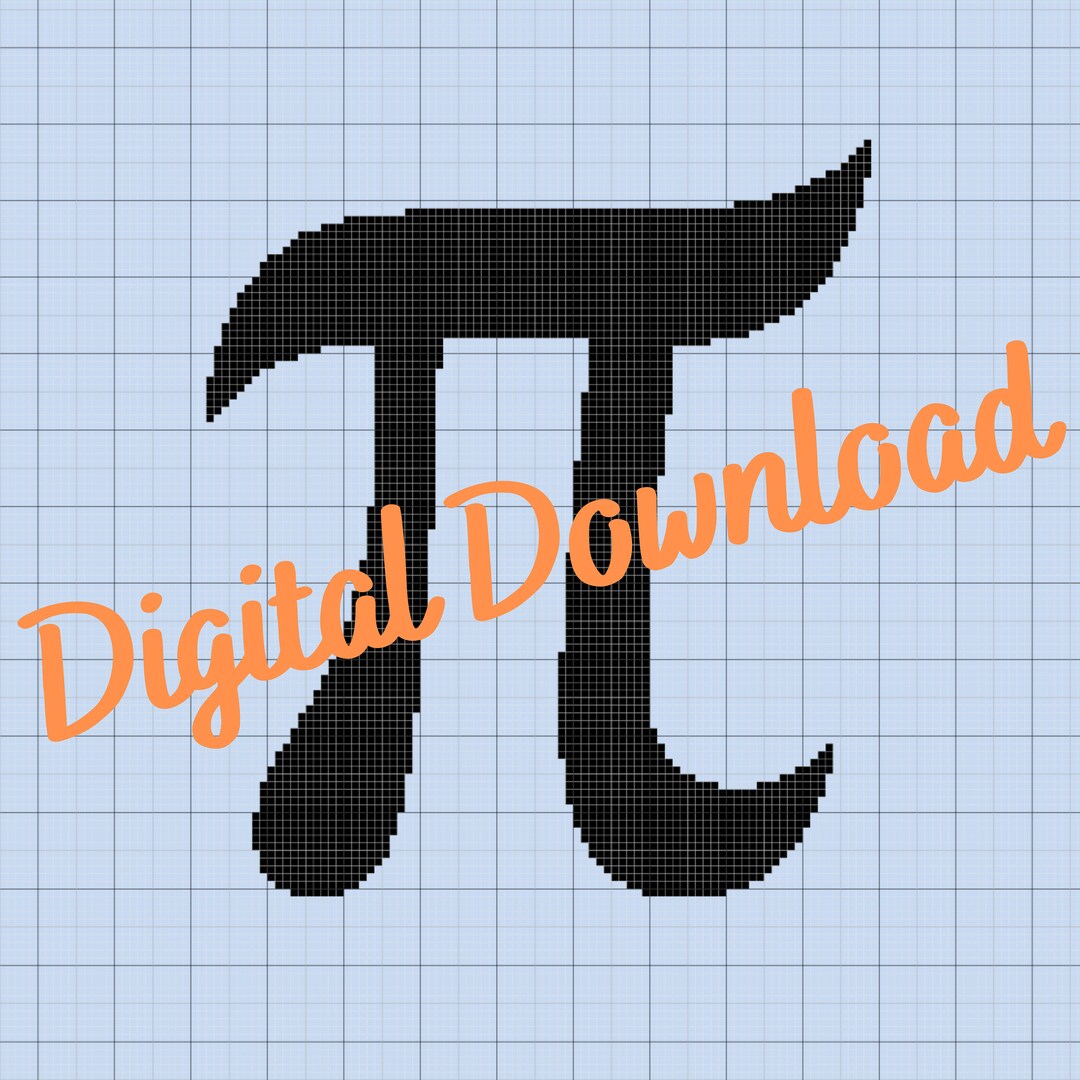 Patterned Pi Mathematical Pi Crochet Blanket Pattern - Etsy
