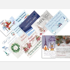 Assorted Mail Carrier Thank You Postcards