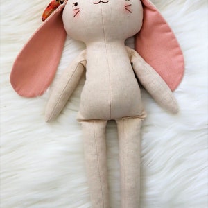 Handmade Decorative Stuffed Toys Bunny Nursery Room Décor Soft Toy image 5