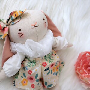 Handmade Decorative Stuffed Toys Bunny Nursery Room Décor Soft Toy image 7