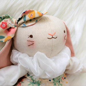 Handmade Decorative Stuffed Toys Bunny Nursery Room Décor Soft Toy image 8