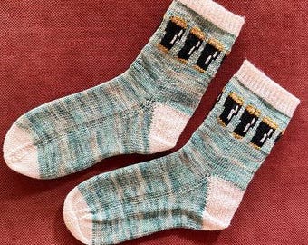 Oh My Guinness Sock Knitting Pattern