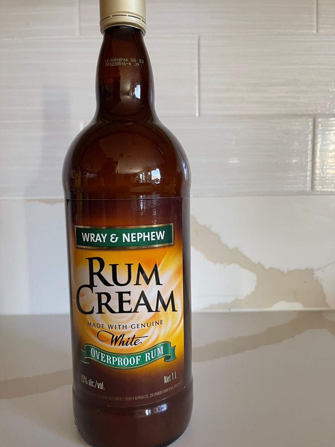 Wray & Nephew Rum Cream. Jamaican Rum Cream. 1 Liter Xlarge Etsy