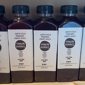 Sorrel drink,Jamaican Sorrel -with wine & ginger authentic flavor . One 16 oz bottle