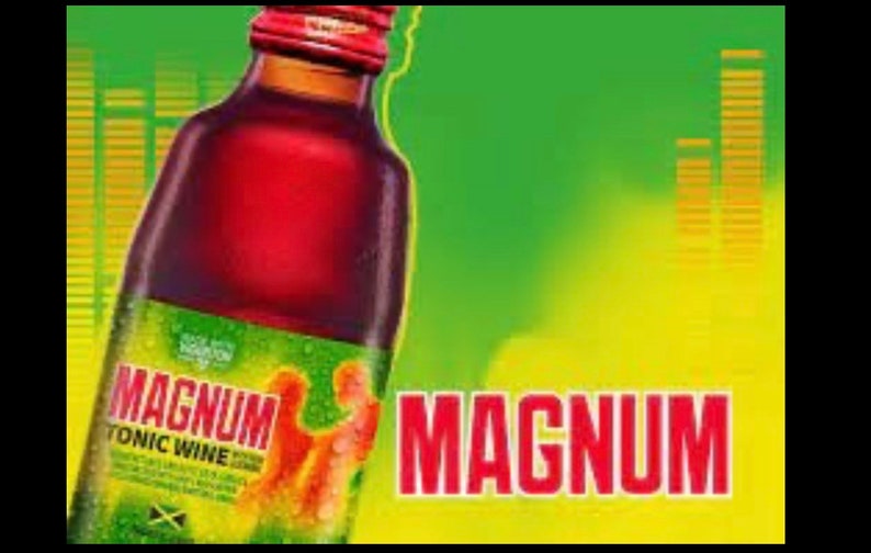 Magnum Tonic Wine Jamaican Magnum Tonic Wine Made in Etsy UK