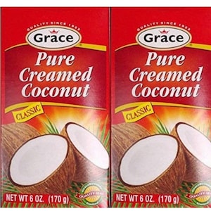 Grace Pure Coconut Cream. Pure Creamed Coconut.
