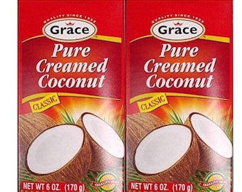 Grace Pure Coconut Cream. Pure Creamed Coconut.