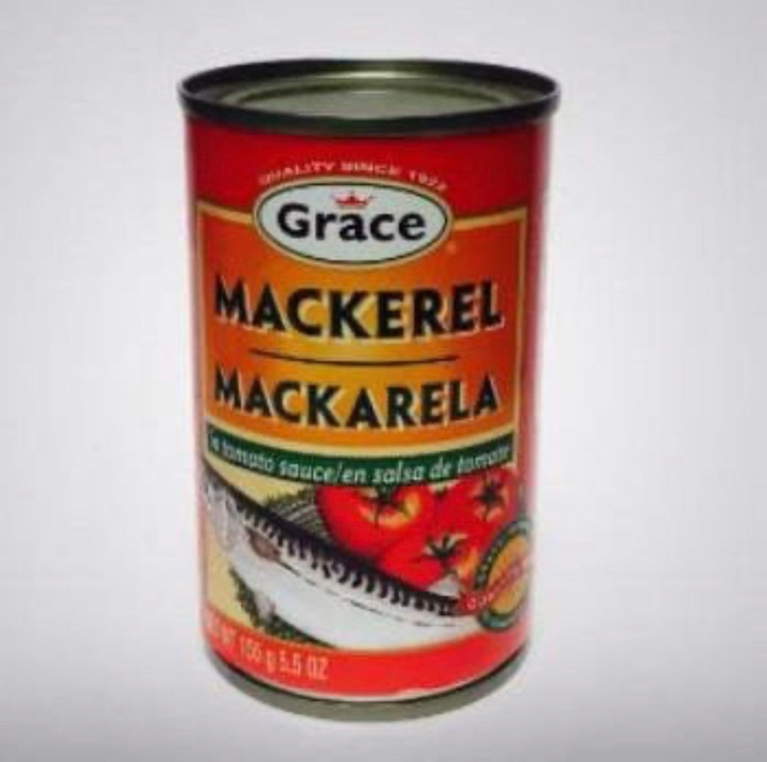 Grace Mackerel in Tomato Sauce. Tin Mackerel/jamaican Tin Mackerel. Etsy