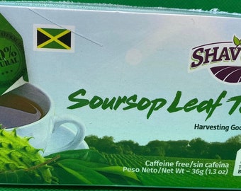 Soursop Leaf Tea. Shavout Soursop leaf tea/24 tea bags.