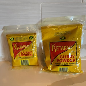 Betapac Curry powder/JAMAICAN Curry Powder/Curry Chicken/Curry Goat. Authentic Curry powder.