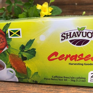 Shavot Cerasee Teebeutel. Jamaikanischer Cerasee Tee.