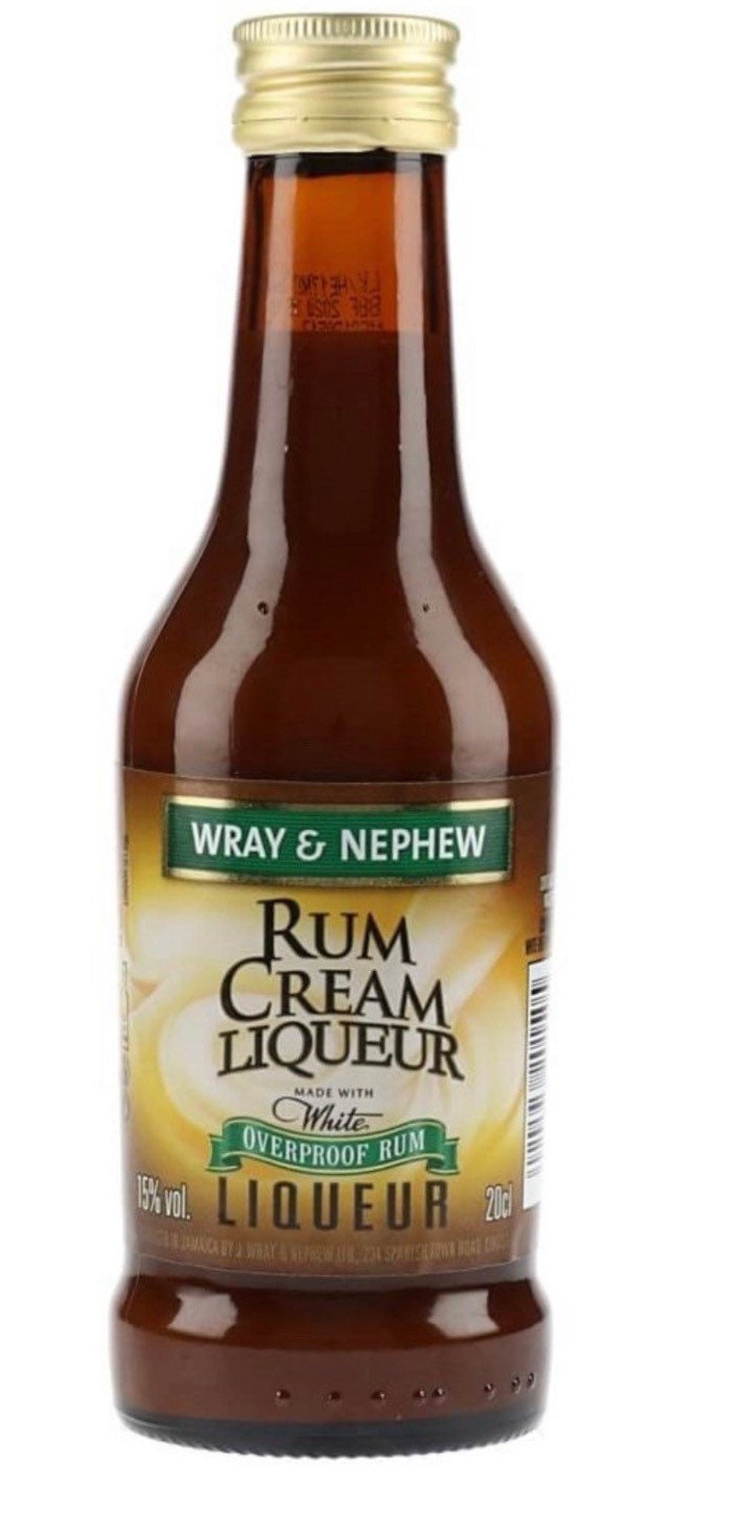 Wray &amp; Nephew Rum Cream. Jamaican Rum Cream. 200 Ml . Small Bottles Rum ...