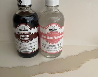 Benjamin Rose water/ Benjamin Vanilla rosewater, vanilla  -2 combo pack.